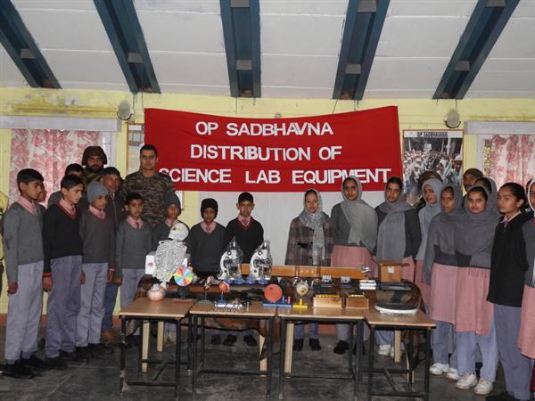 Distribution of Lab Equipments 